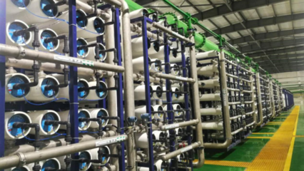 赛诺承建湖北三宁化工除盐水项目成功投产验收